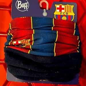 UNWORN BRAND NEW Buff Adults FC Barcelona Polar Outdoor Protective Tubular Scarf